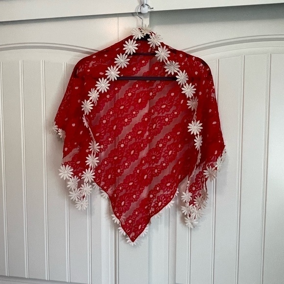 Vintage Eloise Curtis 60’s daisy, gingham and lace 2 piece maxi dress size small - Picture 14 of 16